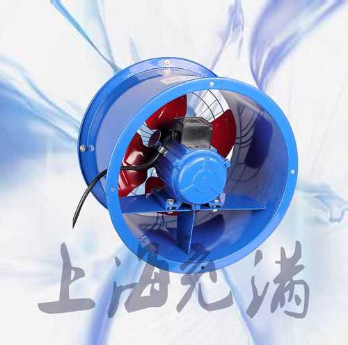 上海充满厂家专业生产高速低噪音轴流风机圆筒管道通风机sf2.5-2